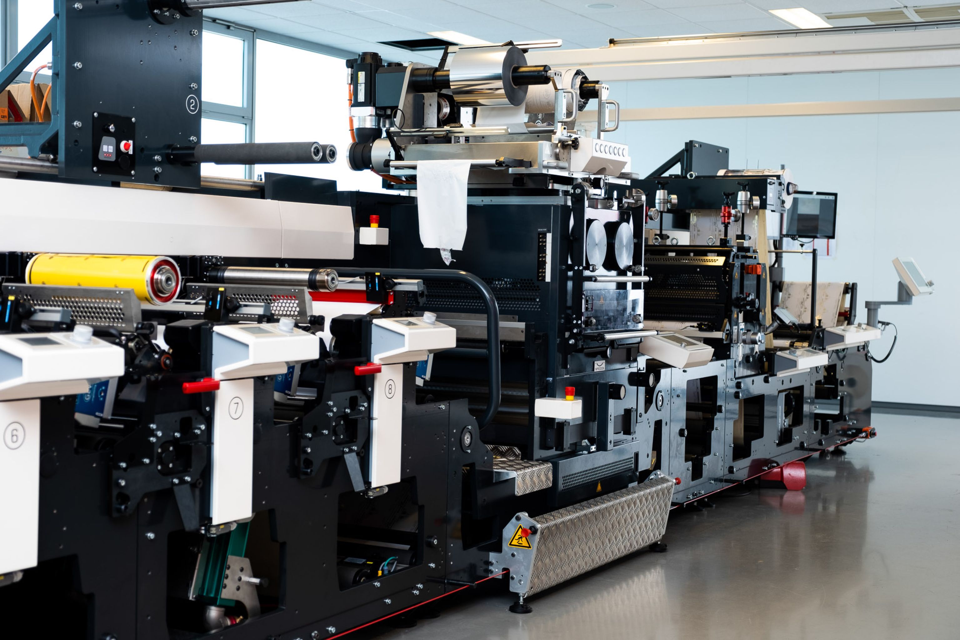 Label Converting Process Label converting and packaging printing units | MPS
