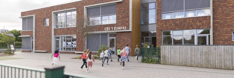 Het Kompas schoolgebouw.