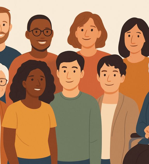 Ontmoetingscanvas Jong & Oud Ontmoetingscanvas Jong & Oud