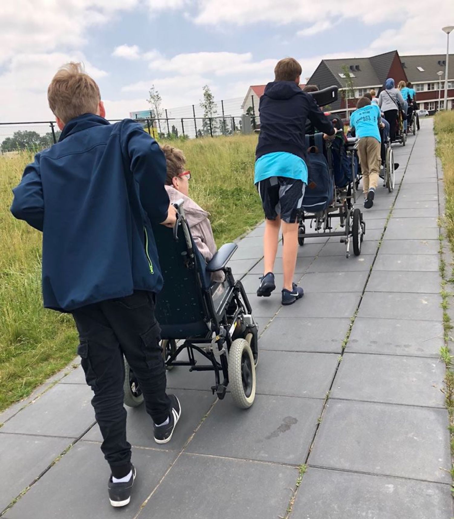 TijdVoorActie vrijwilligerswerk - ouderen in rolstoel Rolstoelen