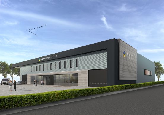 Architect Born - bedrijfspand Bouwcenter Esselink Hellevoetsluis