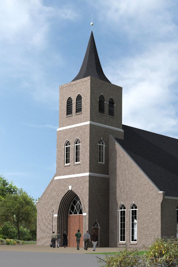 Kerkgebouw GGiN Leerdam-01 - architect Born