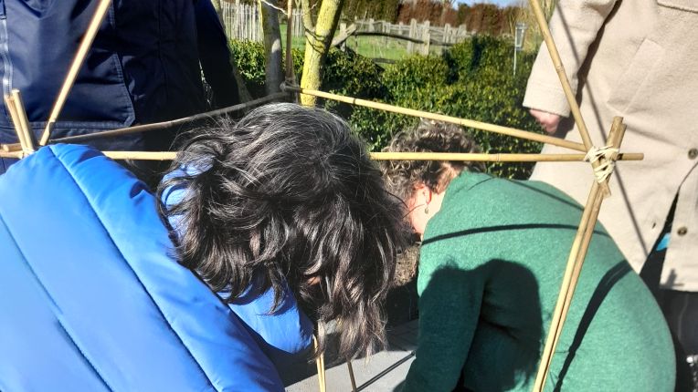 verbinding als pijlers