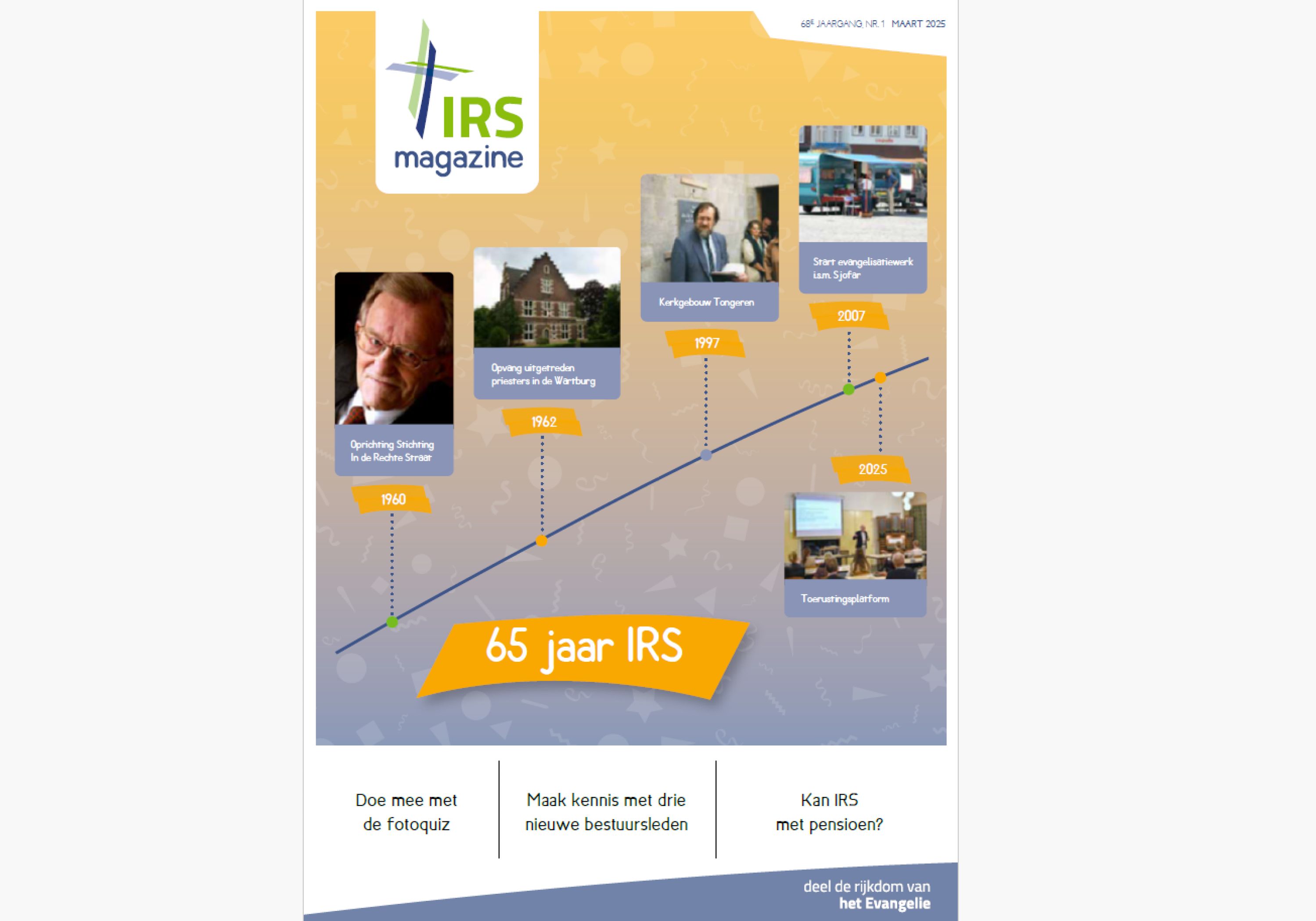 Krijg je het IRS magazine ook op de mat?