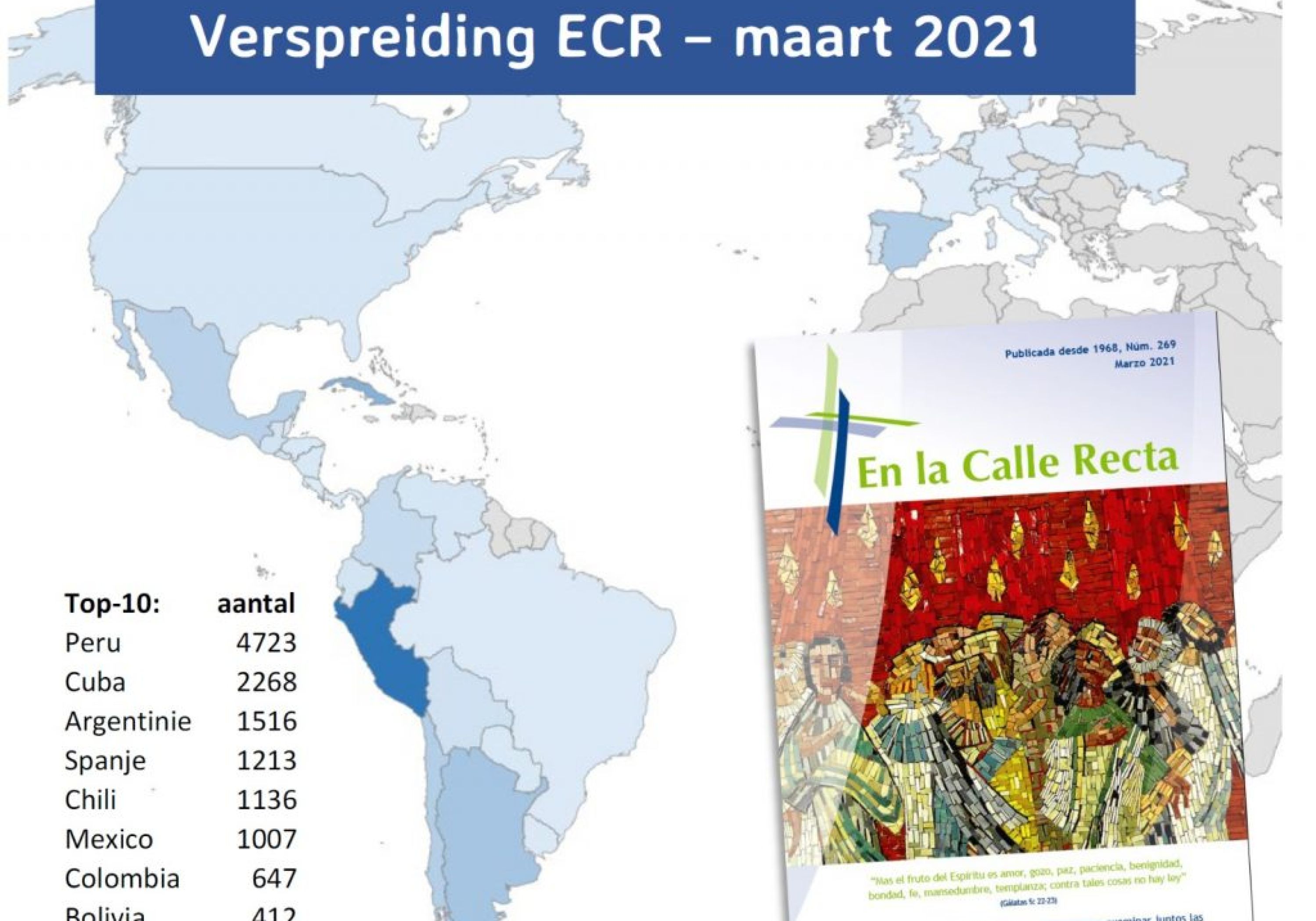 ECR gaat naar ruim 40 landen