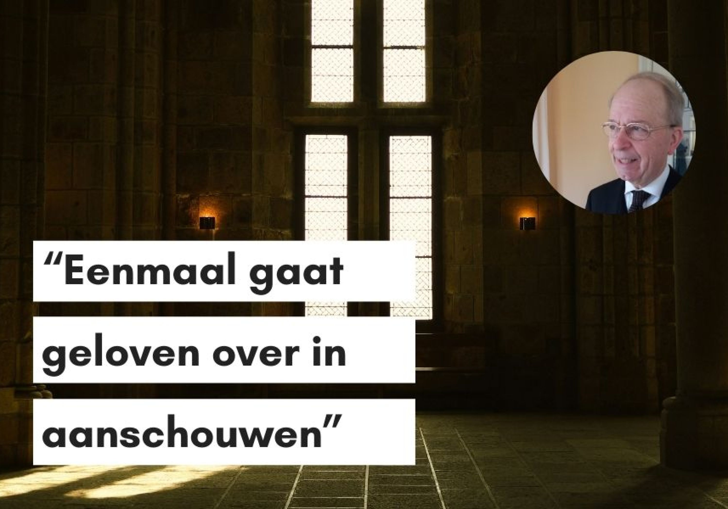 Het geloof alleen!