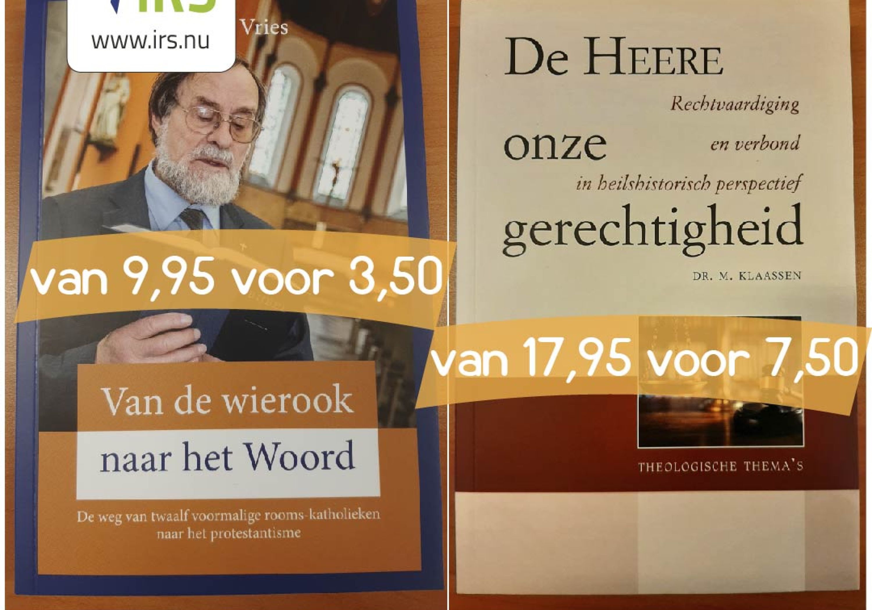 Magazijnopruiming bij IRS (OP=OP)