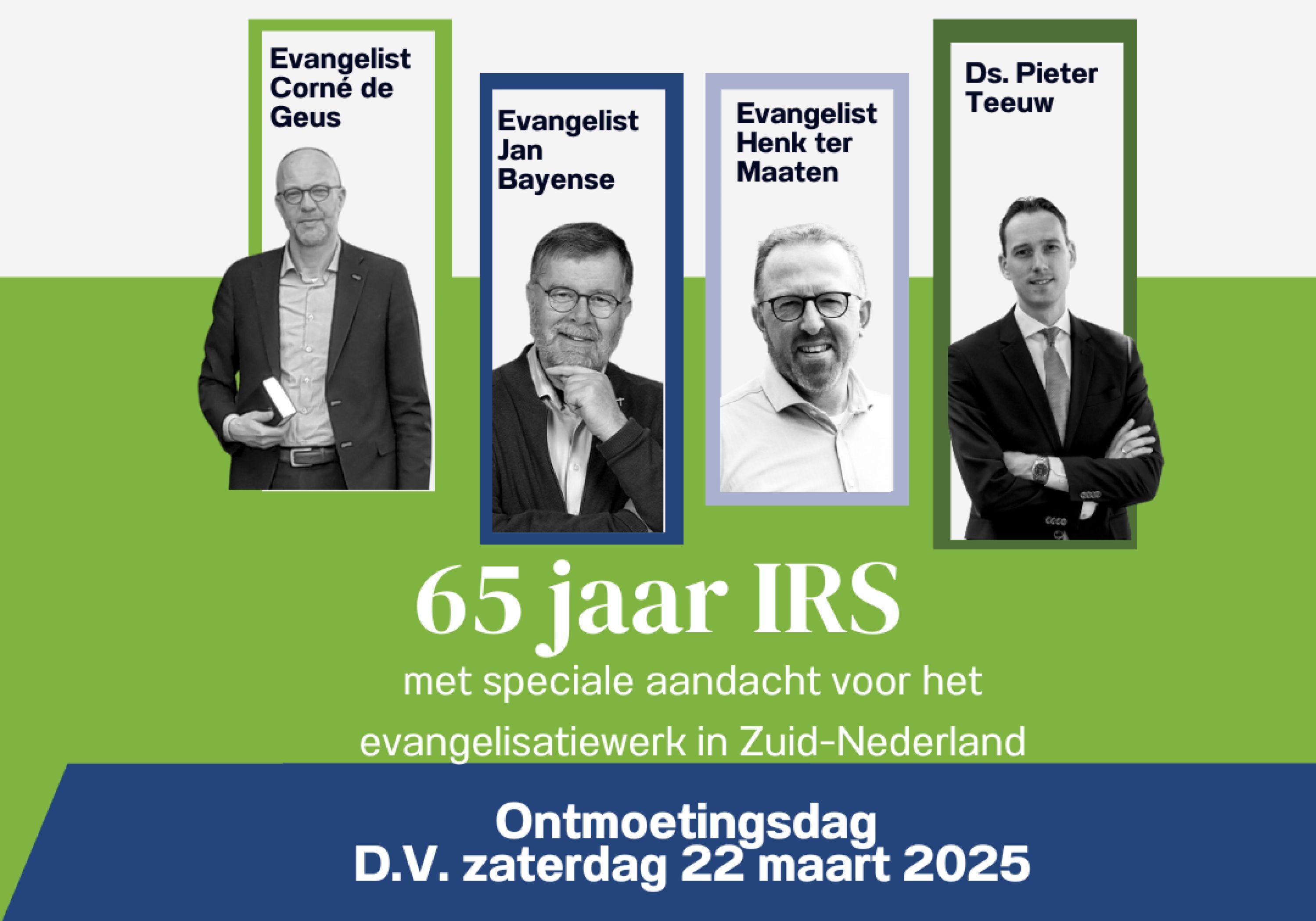 Kom naar de IRS Ontmoetingsdag