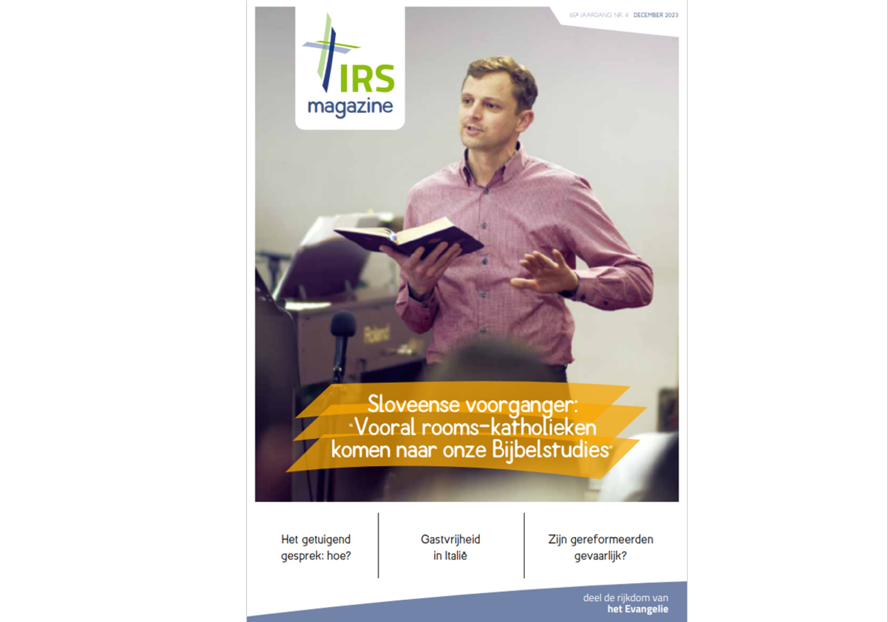 Krijg je het aankomende magazine ook op de mat?