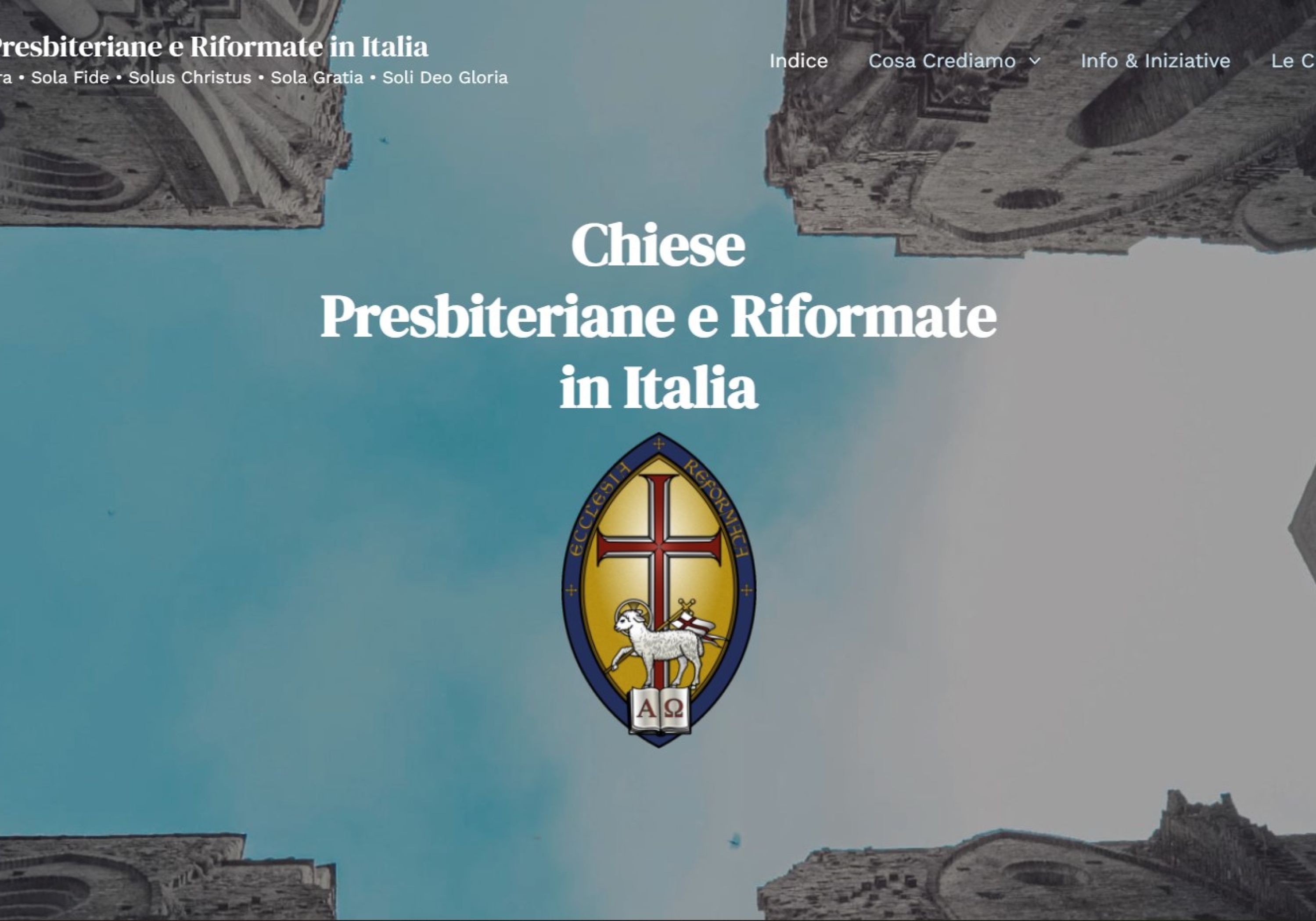 Website Italiaanse presbyteriaans en reformatorische denominatie online