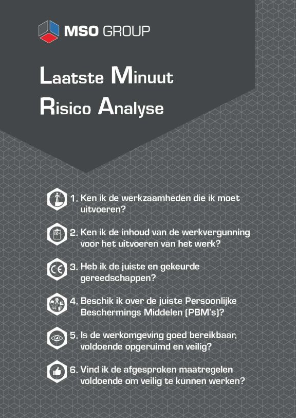 LMRA kaart MSO Group A achterkant