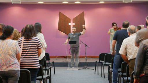 ABTS Chapel with guest community