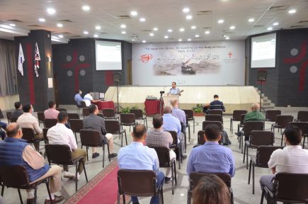 Egypte - ETSC sfeerfoto kerkdienst