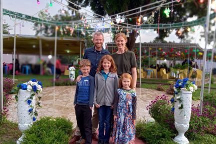 Familie Godeschalk portretfoto congo