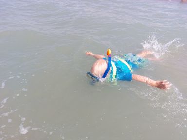 Familie Vrij - Hoe lang is jouw adem kind snorkelen