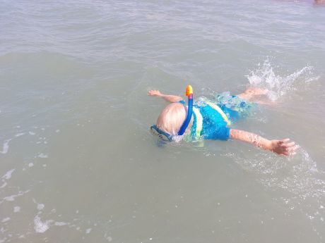 Familie Vrij - Hoe lang is jouw adem kind snorkelen