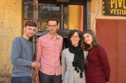 Familie Wolters gezinsfoto - tsjechië
