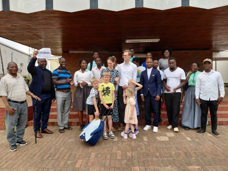 Familie de Vries in Malawi