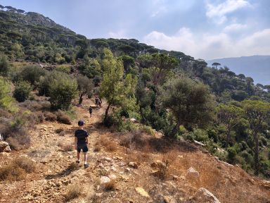 Familie van der Knijff Libanon natuur bergen