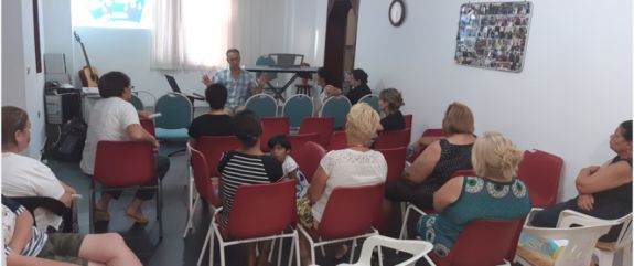 Foto van oude website