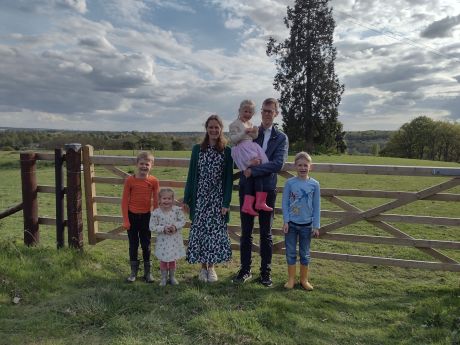 Gezinsfoto familie de Vries verkleind