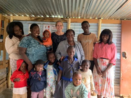 Daniëlle Oudshoorn groepsfoto Rebekka Namibië Daniëlle Oudshoorn groepsfoto Rebekka Namibië