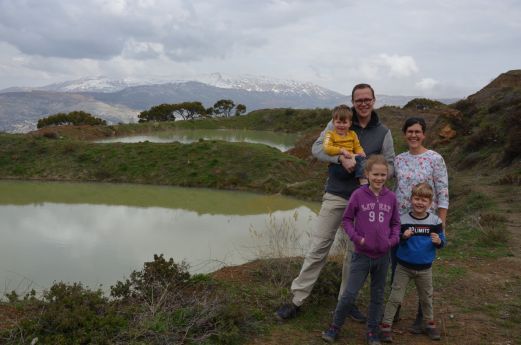 Kees en Esther vd Knijff - familiefoto libanon