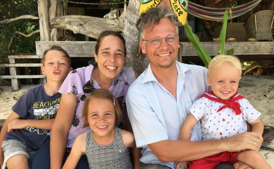 Laurens Jan en Lourina Vogelaar Gezin met kinderen