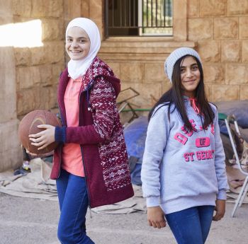 Libanon_meisjes_buiten Libanon_meisjes_buiten