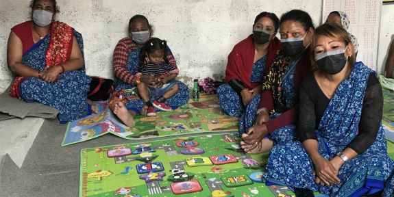Nepal - ACN vrouwengroep - groepsfoto