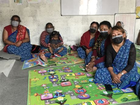 Nepal - ACN vrouwengroep - groepsfoto