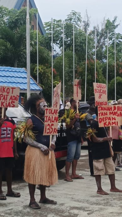 protest na openingsceremonie