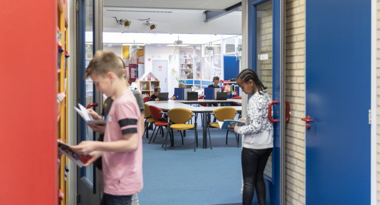 De Stroming Eben Haezer klaslokaal.