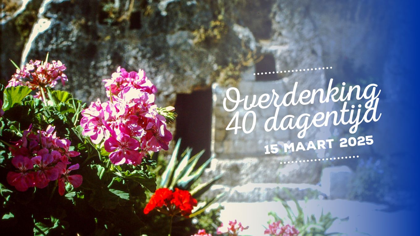 15 maart paasoverdenking