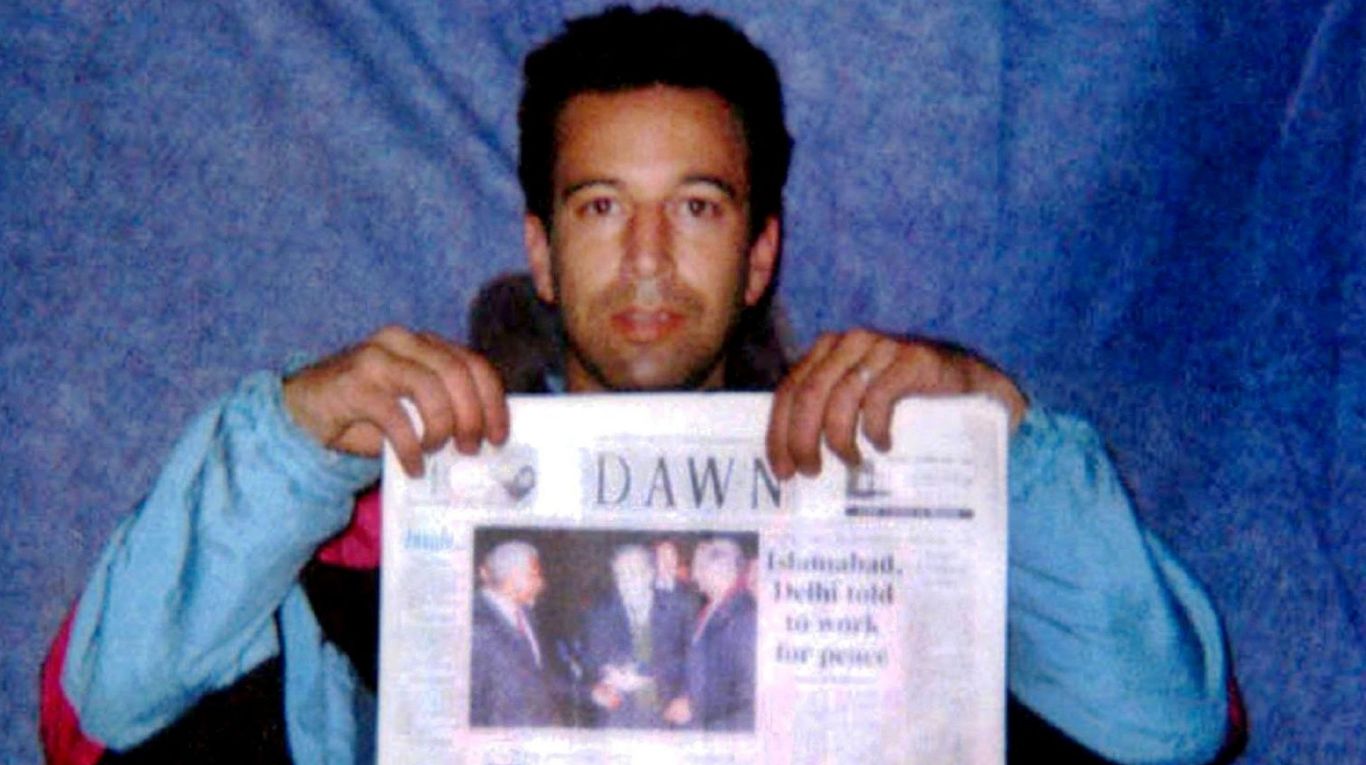 Daniel Pearl Mijn vader is Joods. Mijn moeder is Joods. Ik ben Joods