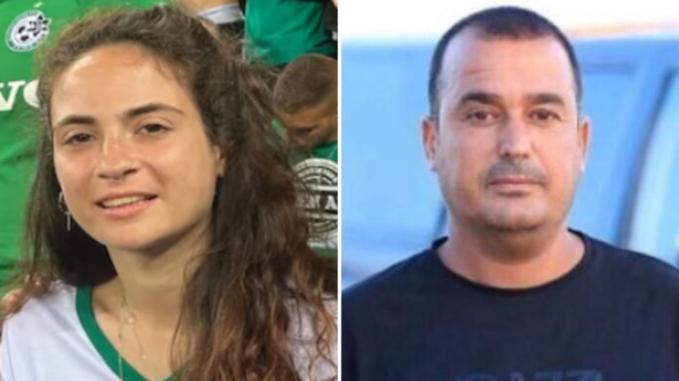 Gijzelaars Inbar en Muhammed