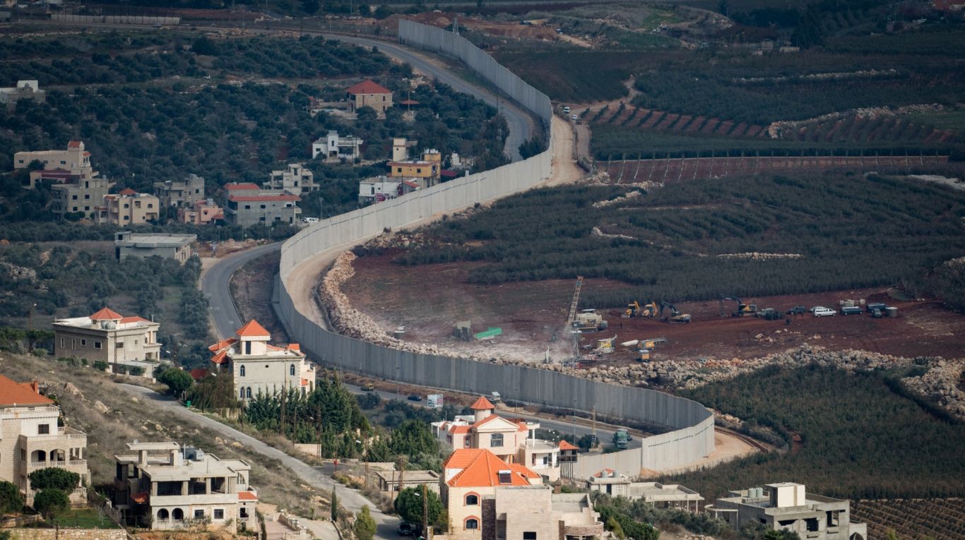 Grenshek Libanon Israel