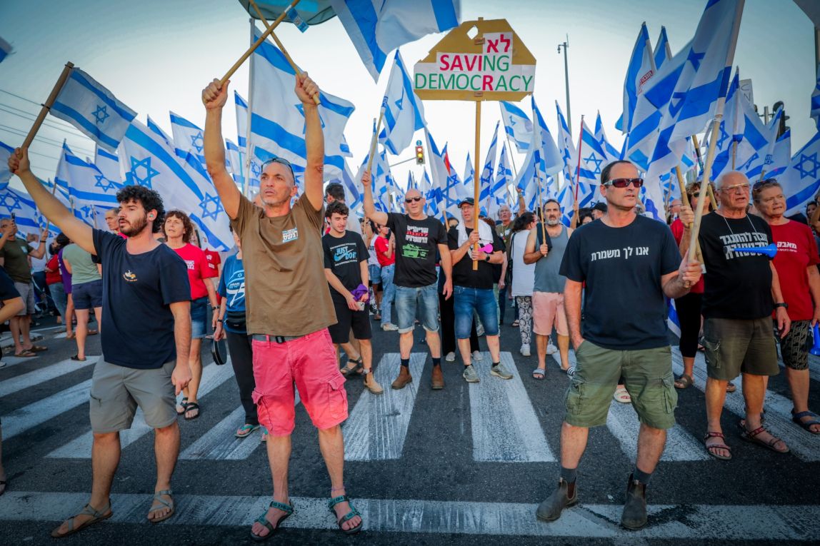 Protesten israel