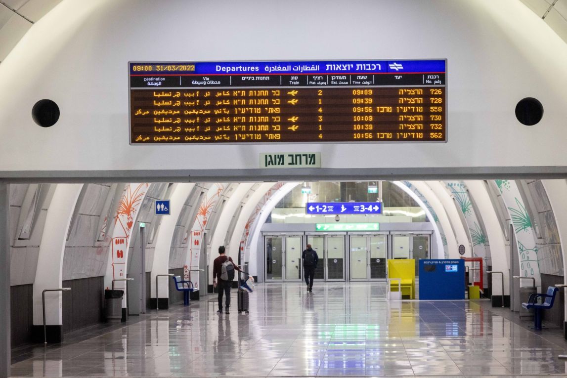 Treinstation israel