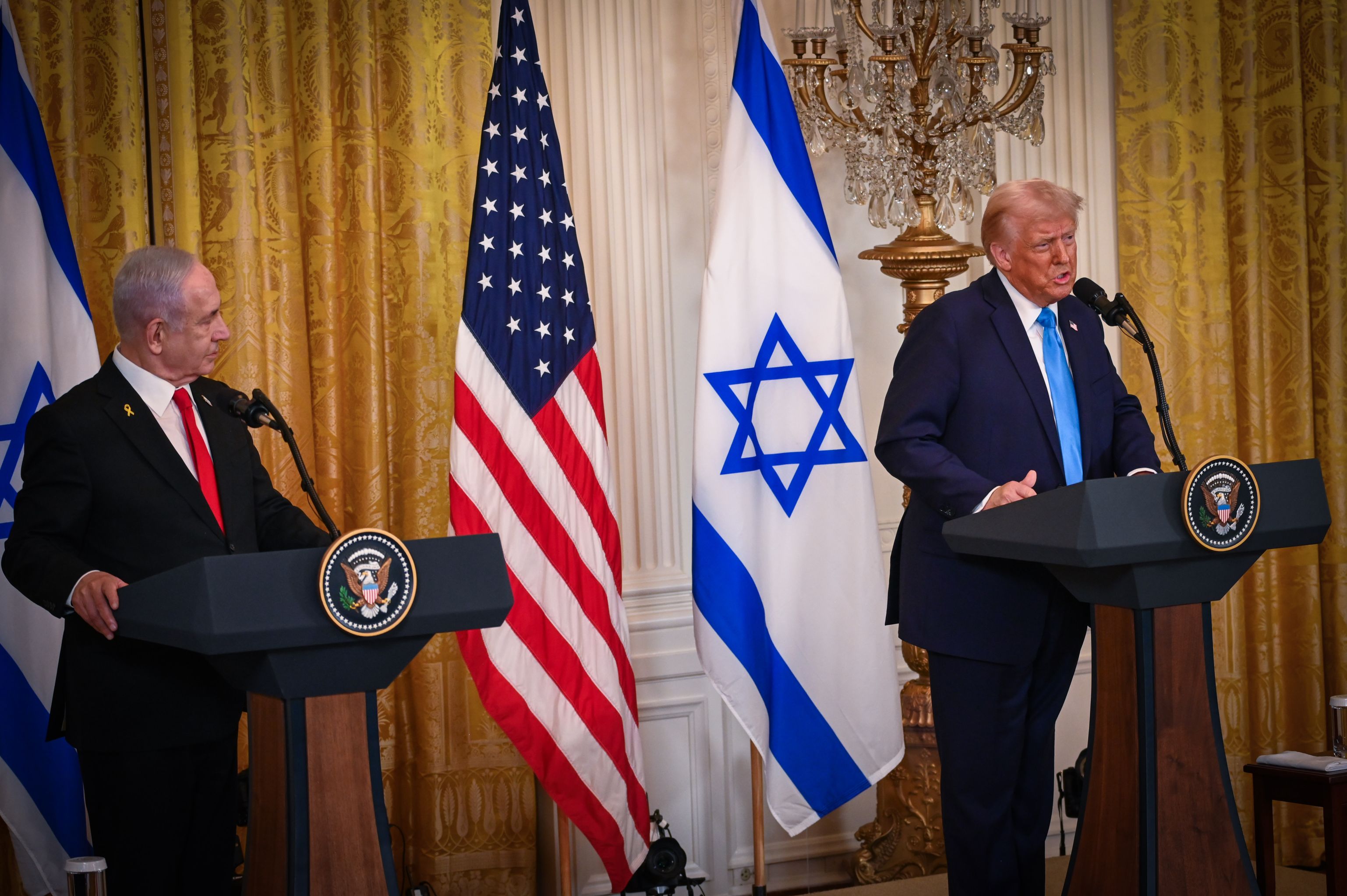 Trump en Netanyahu