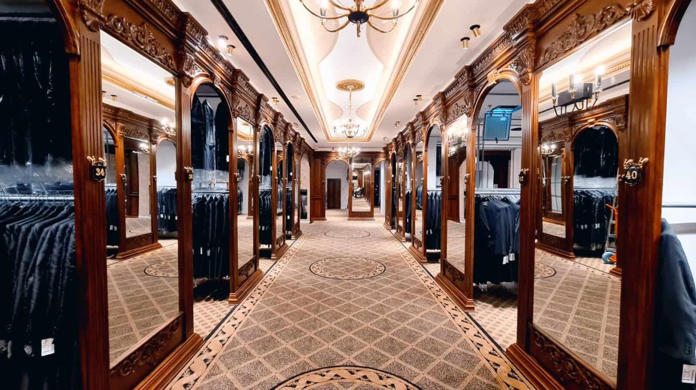 chassidische kleding-winkel in Jeruzalem