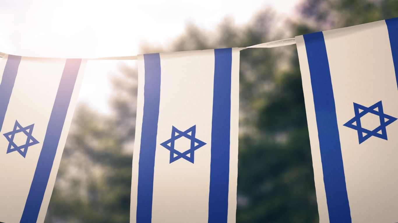israel vlag canva