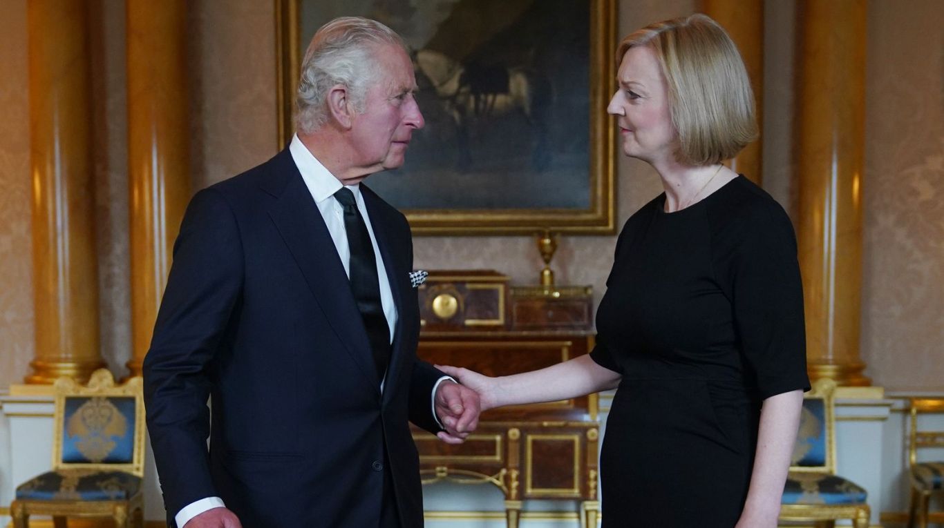 king charles liz truss
