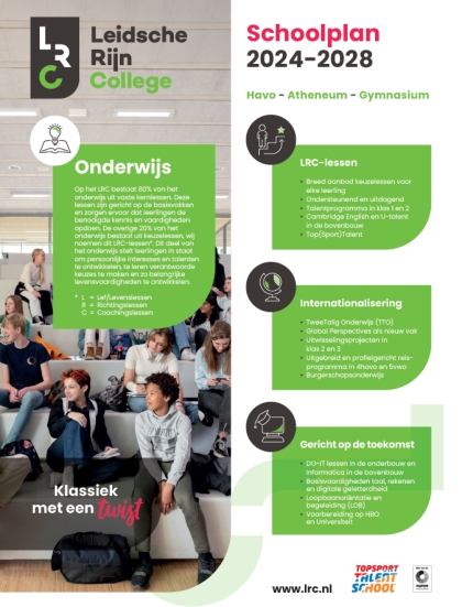 Poster schoolplan