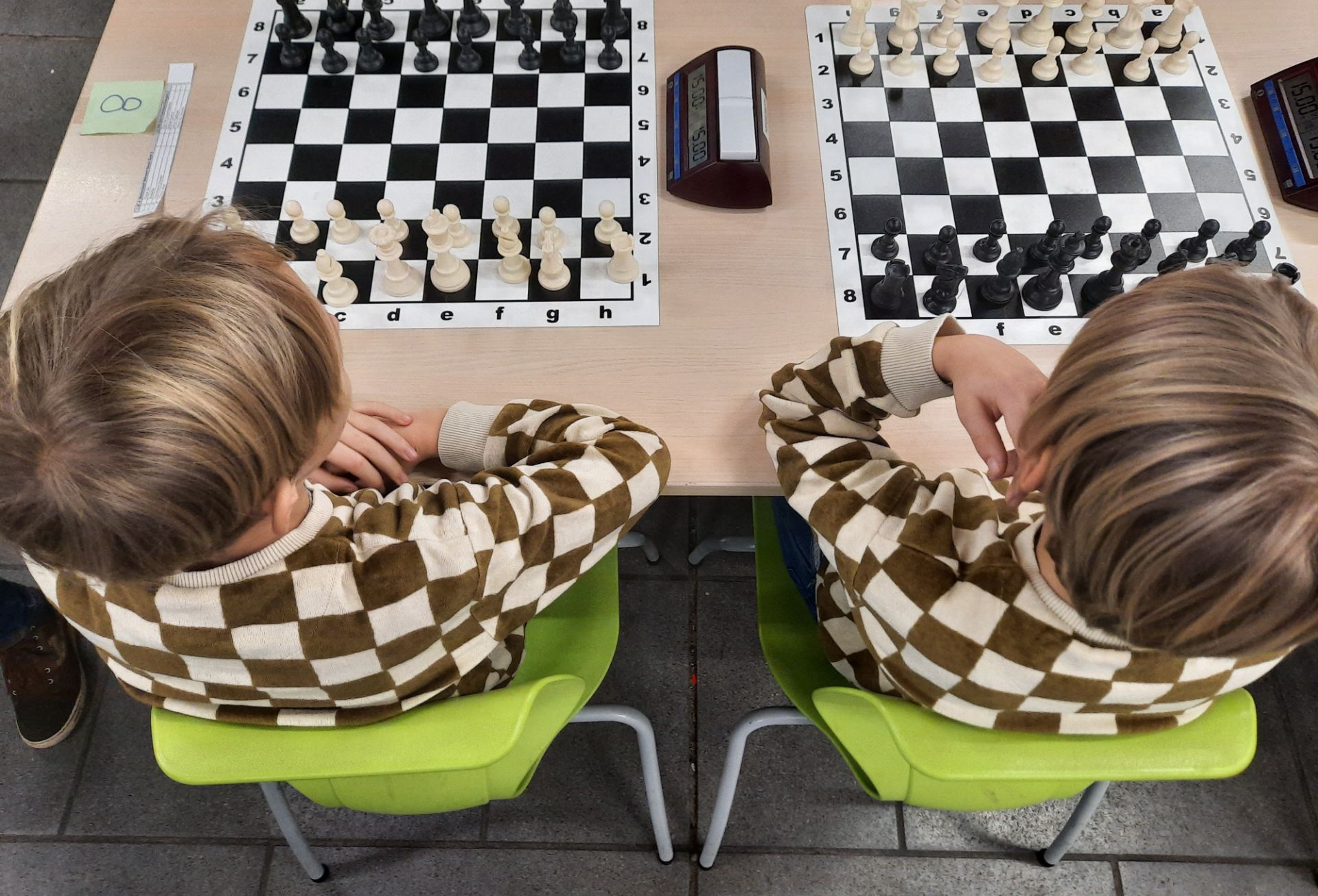 22 schaken Gratis middagactiviteit schaken