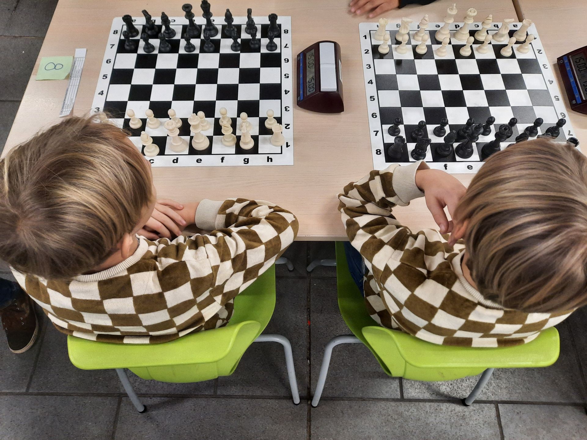 22 schaken Gratis middagactiviteit schaken