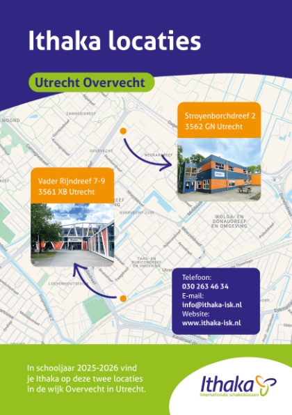 Ithaka locaties 2025-2026