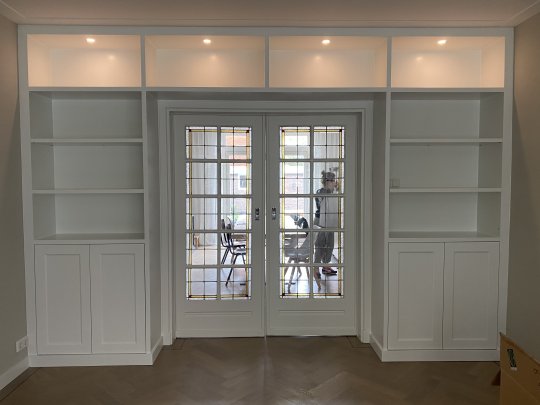 Kamer en suite glas in lood