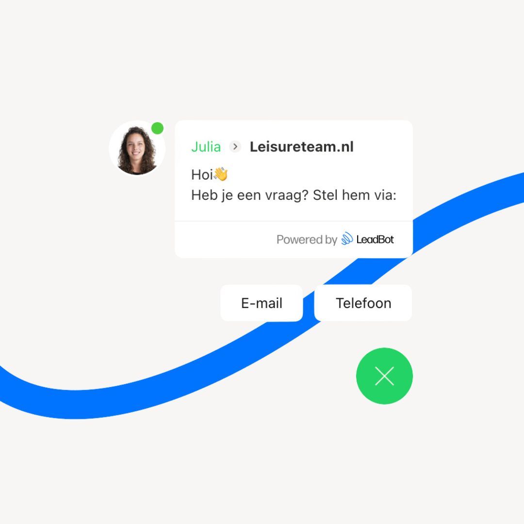 LeisureTeam 1 Verhoog je contactmomenten met LeadBot