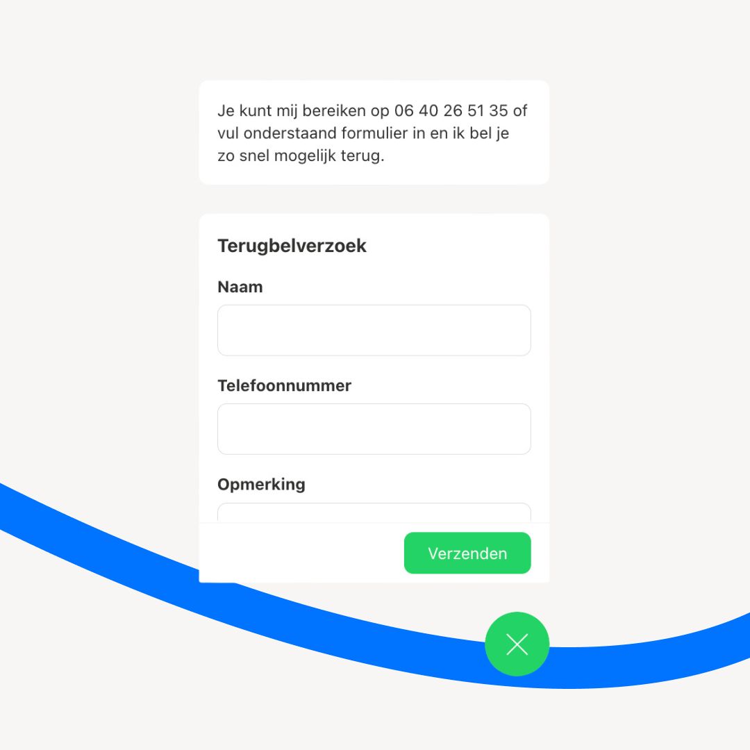 LeisureTeam 3 Verhoog je contactmomenten met LeadBot